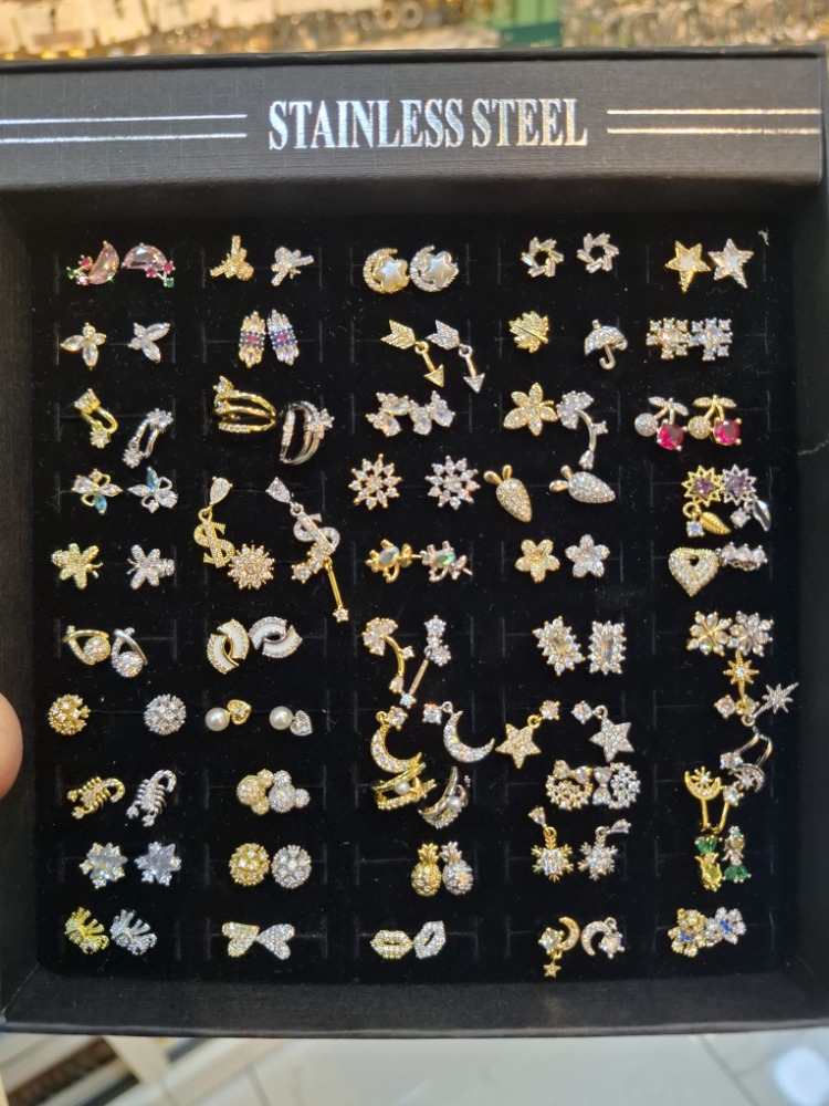 Tragus Küpe Çelik