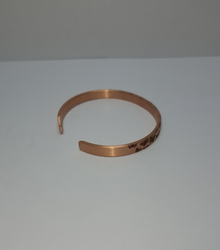 Kelebek Sürü Model Bakır Bileklik LZRB0031