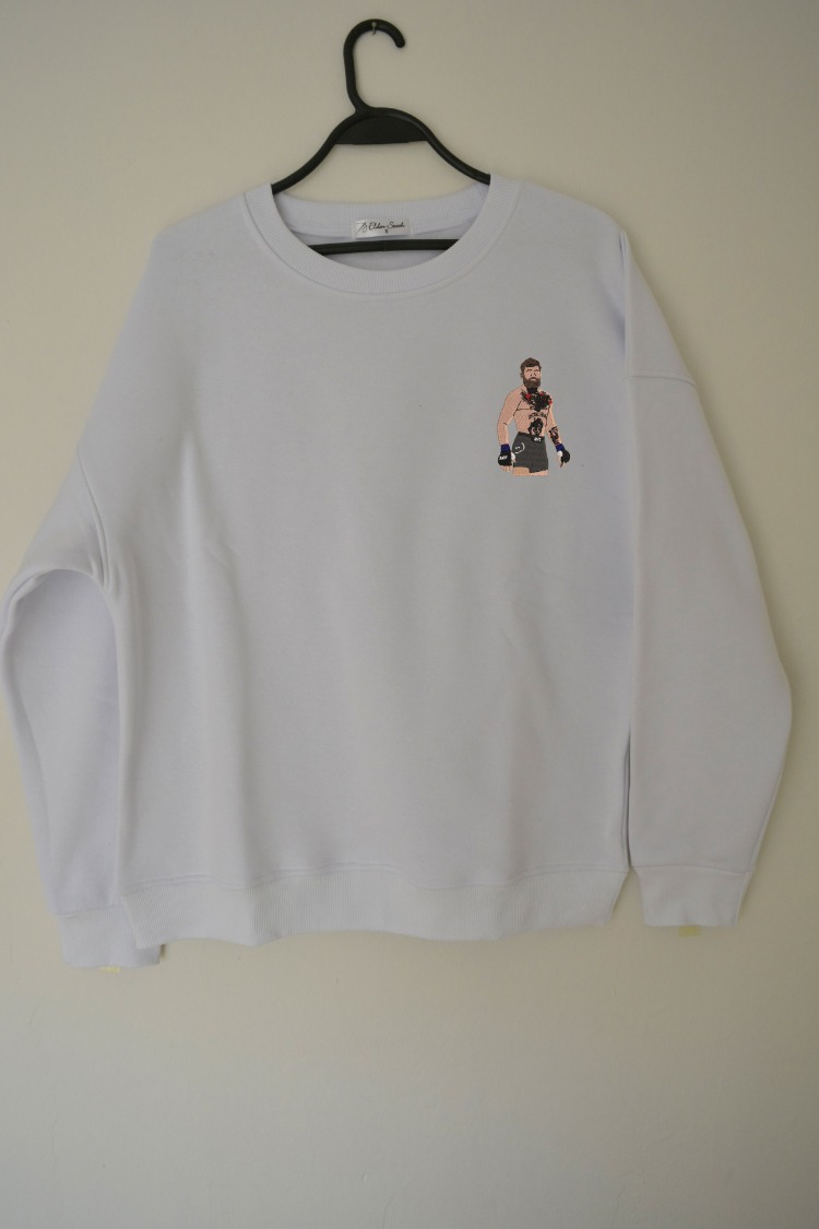 Conor McGregor Nakış İşlemeli Unisex Oversize Sweatshirt