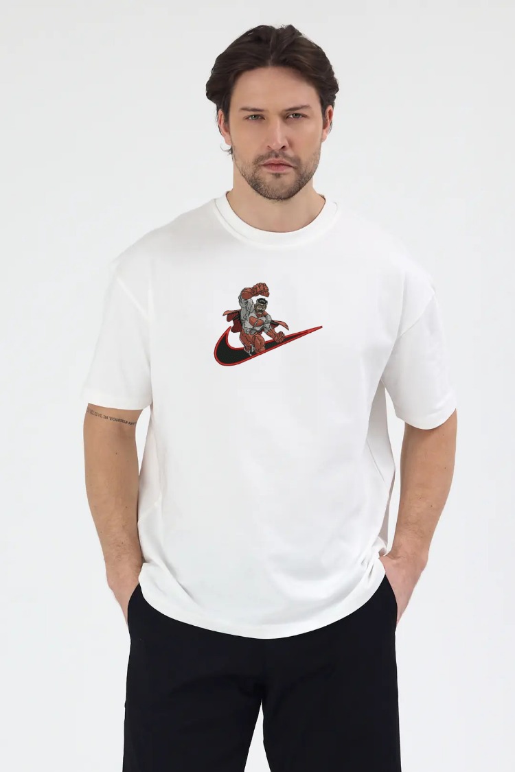 Omni Man Nakış İşlemeli Unisex Oversize T-Shirt