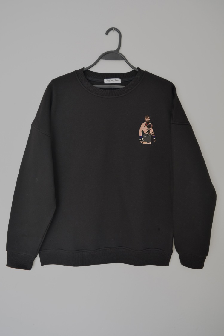 Conor McGregor Nakış İşlemeli Unisex Oversize Sweatshirt