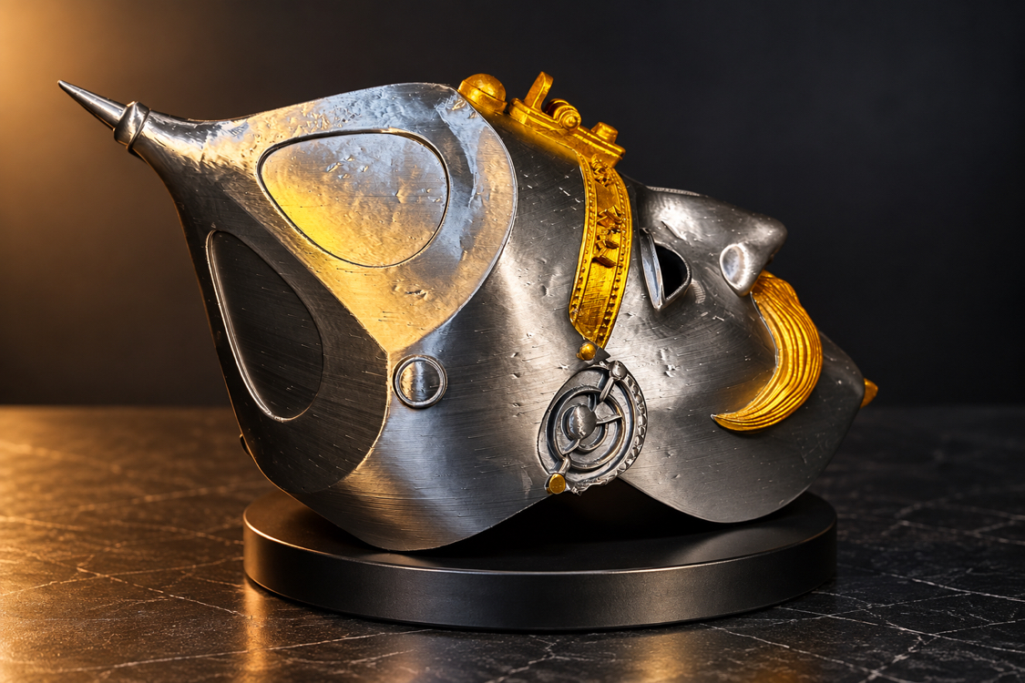Kuman-Kıpçak Türk Savaşçı Maskesi – Cuman Kipchak Warrior Mask