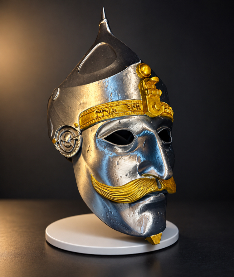 Kuman-Kıpçak Türk Savaşçı Maskesi – Cuman Kipchak Warrior Mask