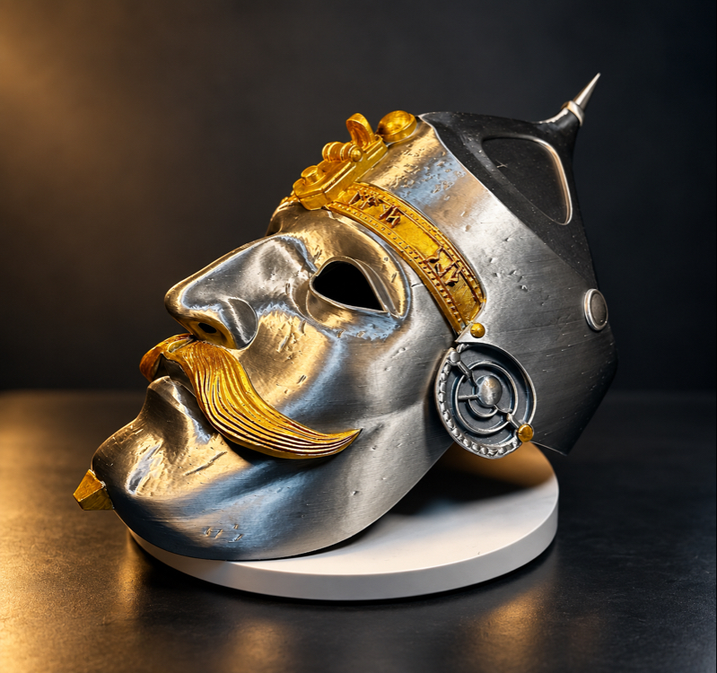 Kuman-Kıpçak Türk Savaşçı Maskesi – Cuman Kipchak Warrior Mask