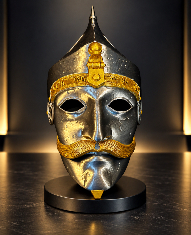 Kuman-Kıpçak Türk Savaşçı Maskesi – Cuman Kipchak Warrior Mask