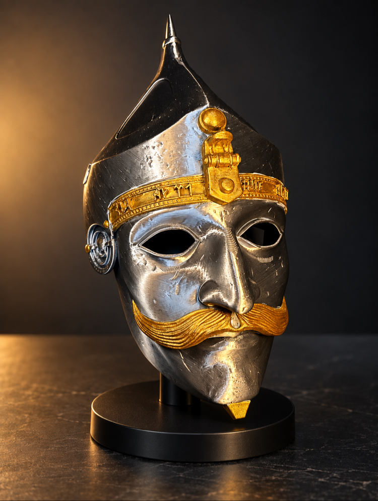 Kuman-Kıpçak Türk Savaşçı Maskesi – Cuman Kipchak Warrior Mask