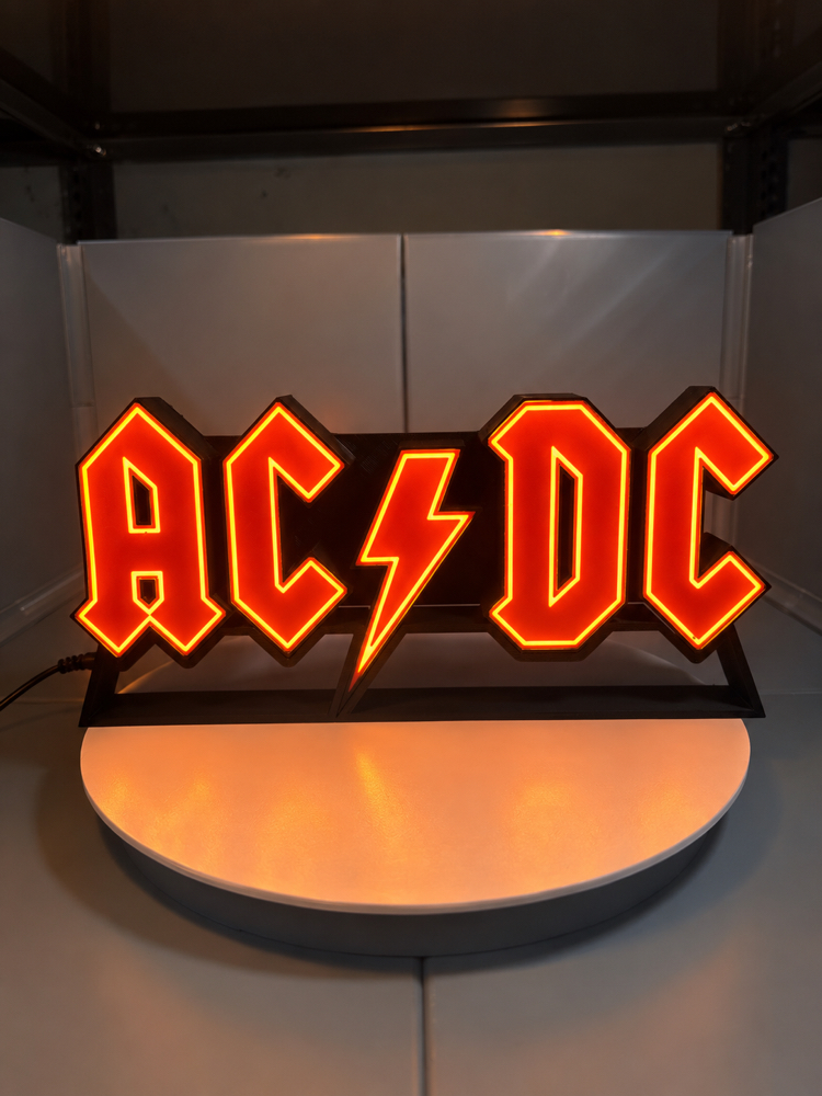 AC/DC Işıklı LED Masa Lambası – 25x10 cm Dekor