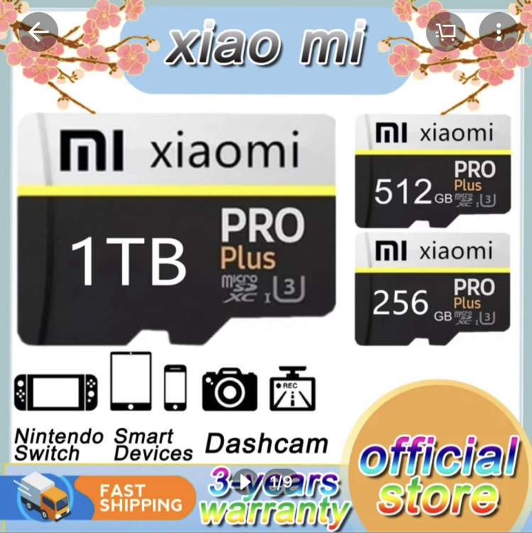 Xiaomi 1 tb A2/4K hafıza kartı 8000