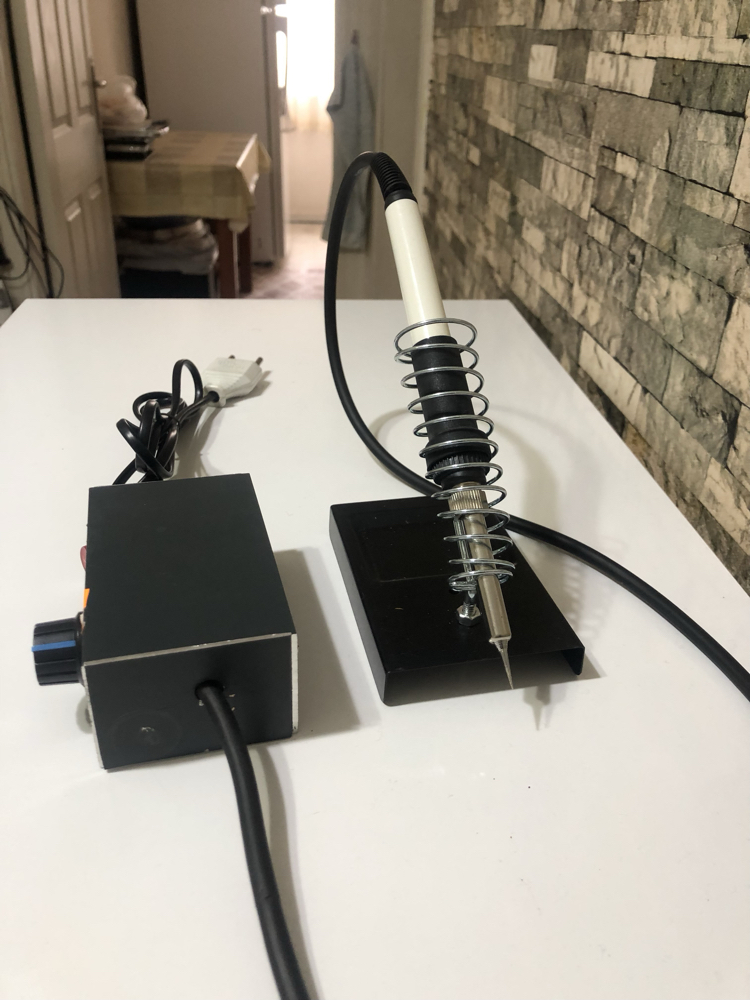 220 volt 100 wat ayarlı ışıklı lehim makinesi