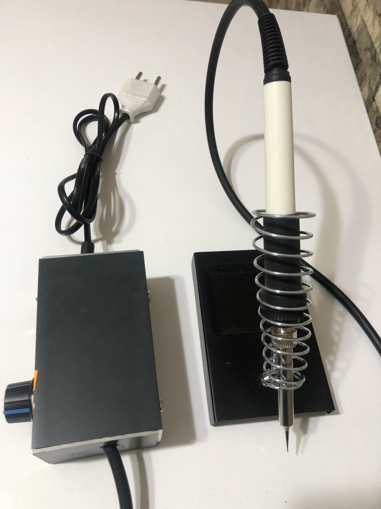 220 volt 100 wat ayarlı ışıklı lehim makinesi