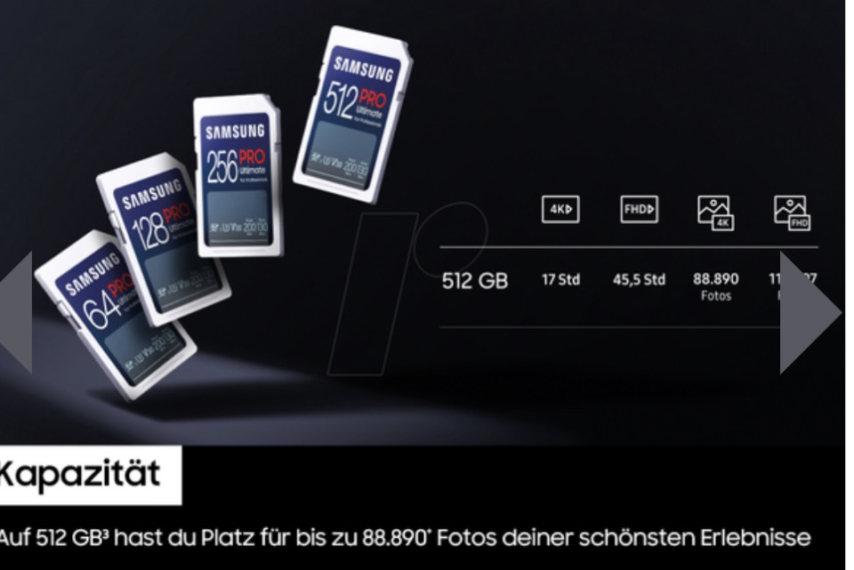 Samsung pro ultumate 128 gb hafıza kart
