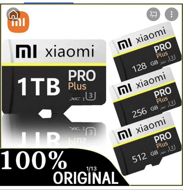 Xiaomi 1 tb A2/4K hafıza kartı 8000
