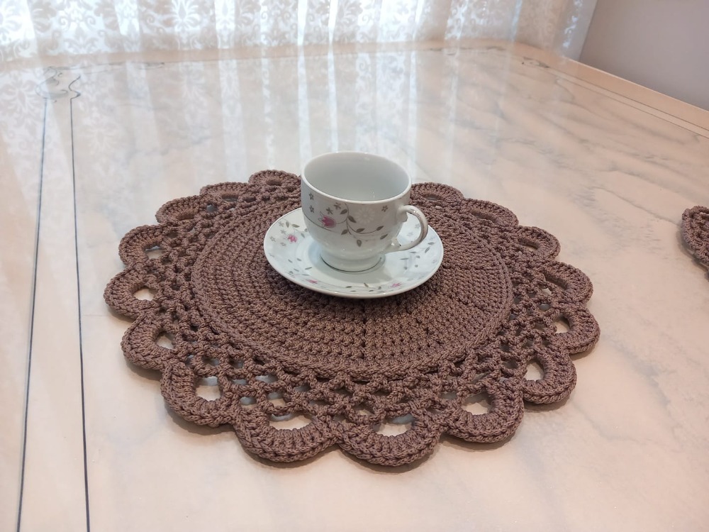 Kahverengi Polyester Supla Takımı 