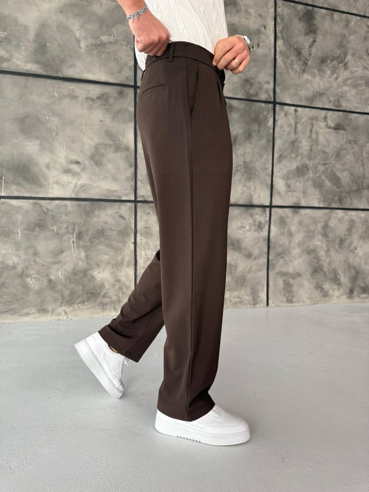 Kahverengi Baggy Pantolon