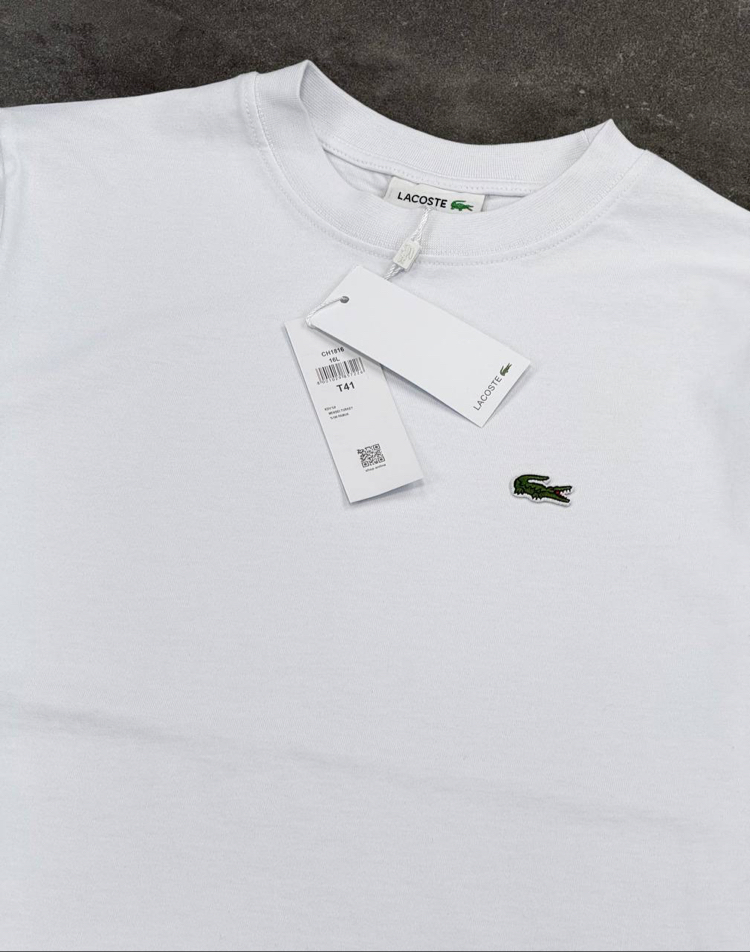Düz Lacoste T-Shirt