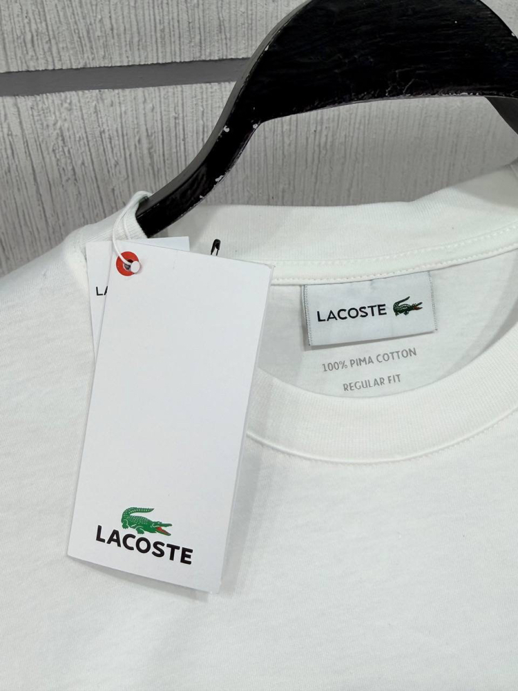 Düz Lacoste T-Shirt