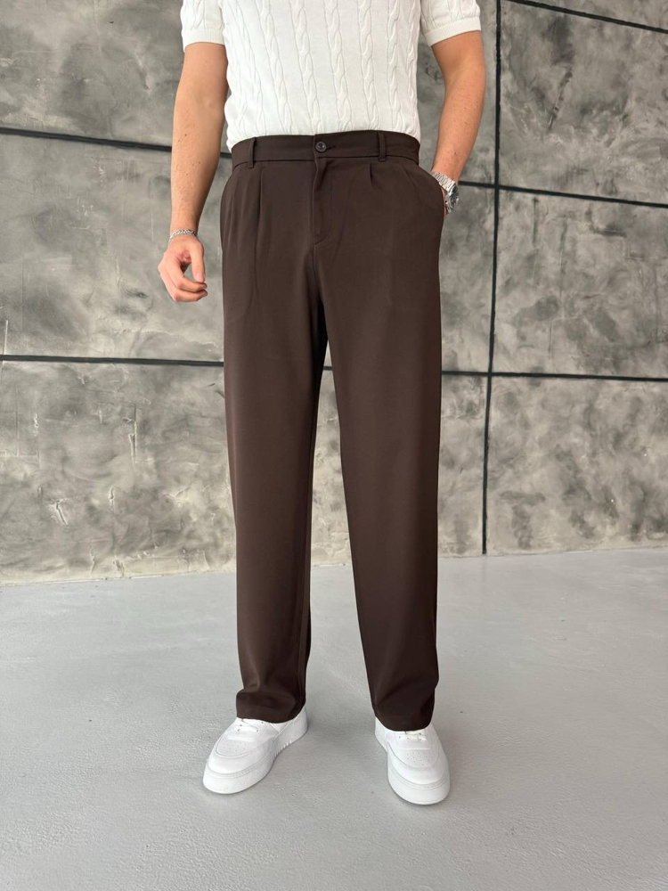 Kahverengi Baggy Pantolon