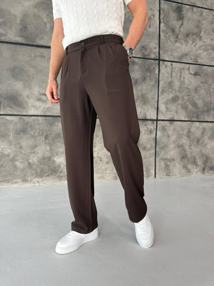 Kahverengi Baggy Pantolon