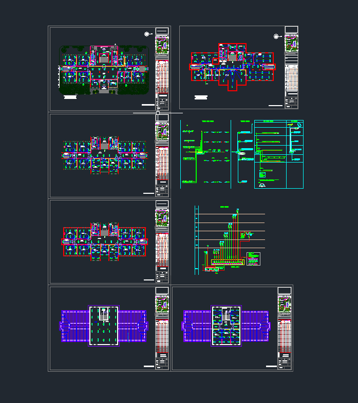 Autocad - Kapsamlı Anaokulu Projesi