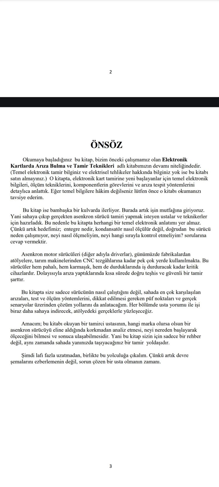 Asenkron Sürücü (VFD) Arıza Bulma ve Tamir Teknikleri Kitabı | ElektroBilge