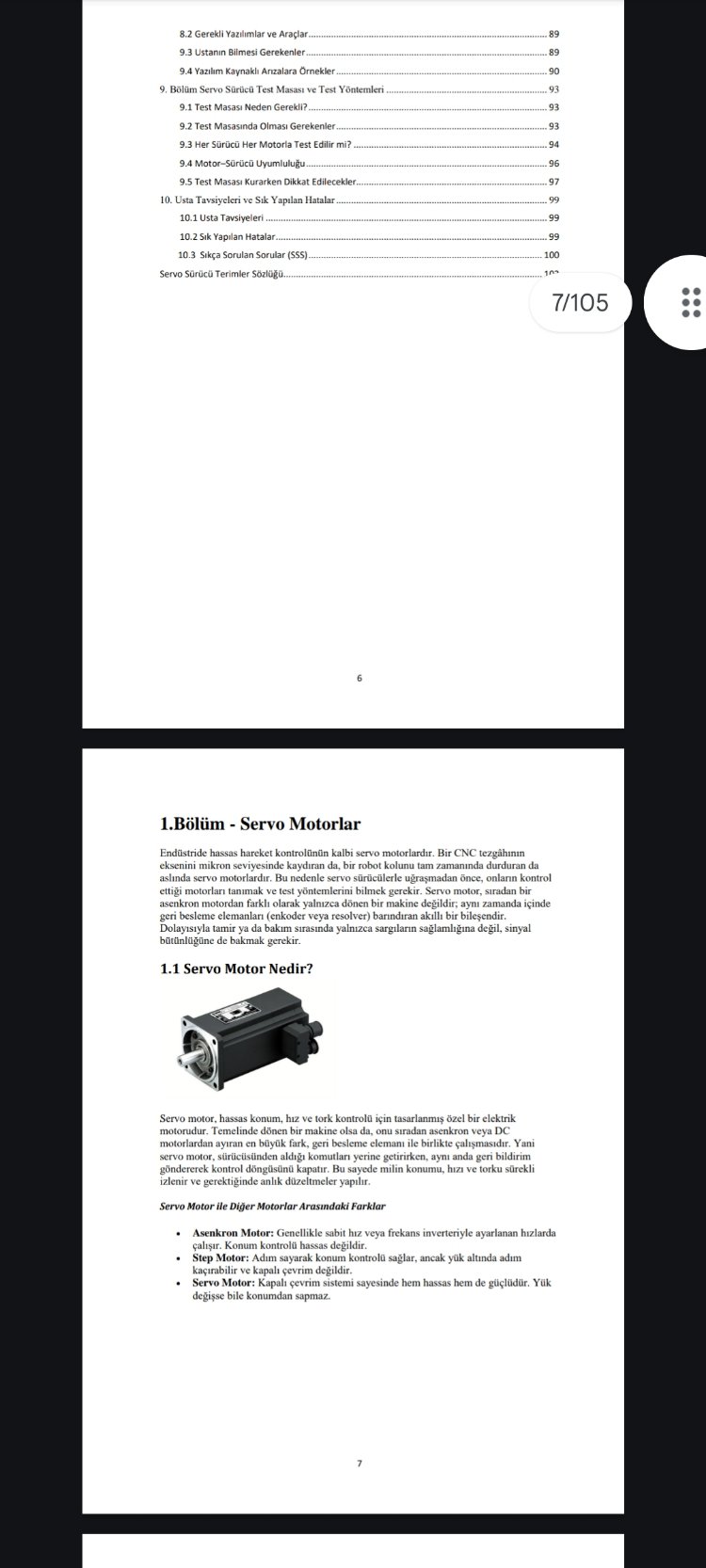 Servo Sürücü & Servo Motor Arıza Bulma ve Tamir Teknikleri Kitabı | ElektroBilge