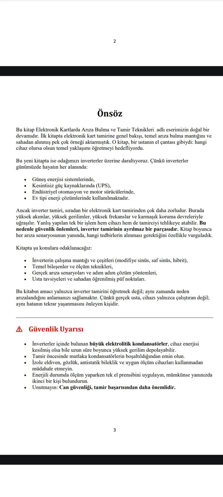 İnverter Arıza Bulma ve Tamir Teknikleri – Güç Elektroniği | ElektroBilge