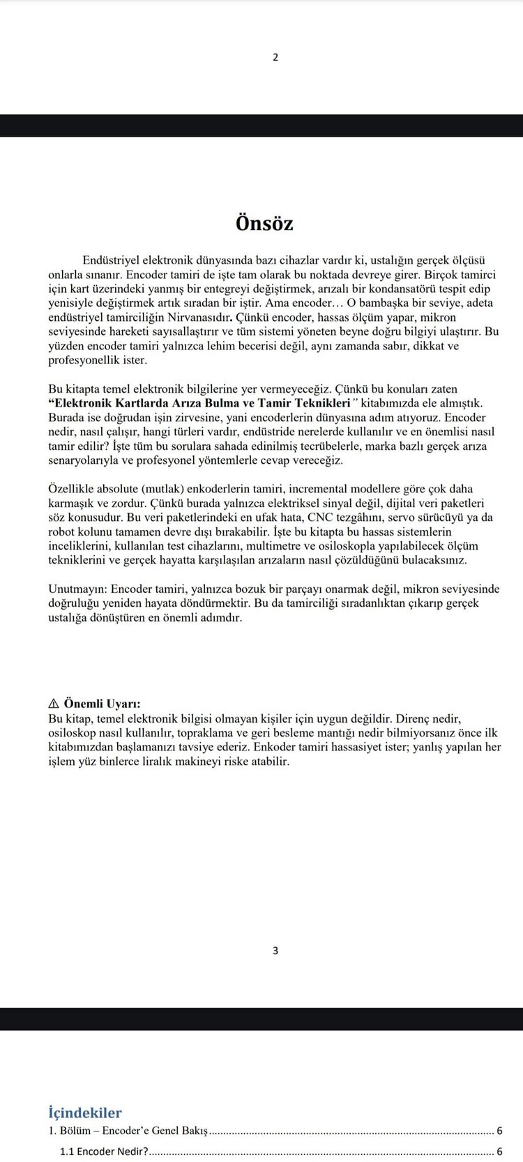 Enkoder Arıza Bulma ve Tamir Teknikleri | ElektroBilge