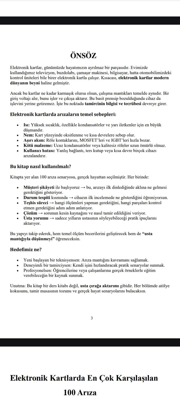 Elektronik Kartlarda En Çok Karşılaşılan 100 Arıza ve Çözümleri | ElektroBilge