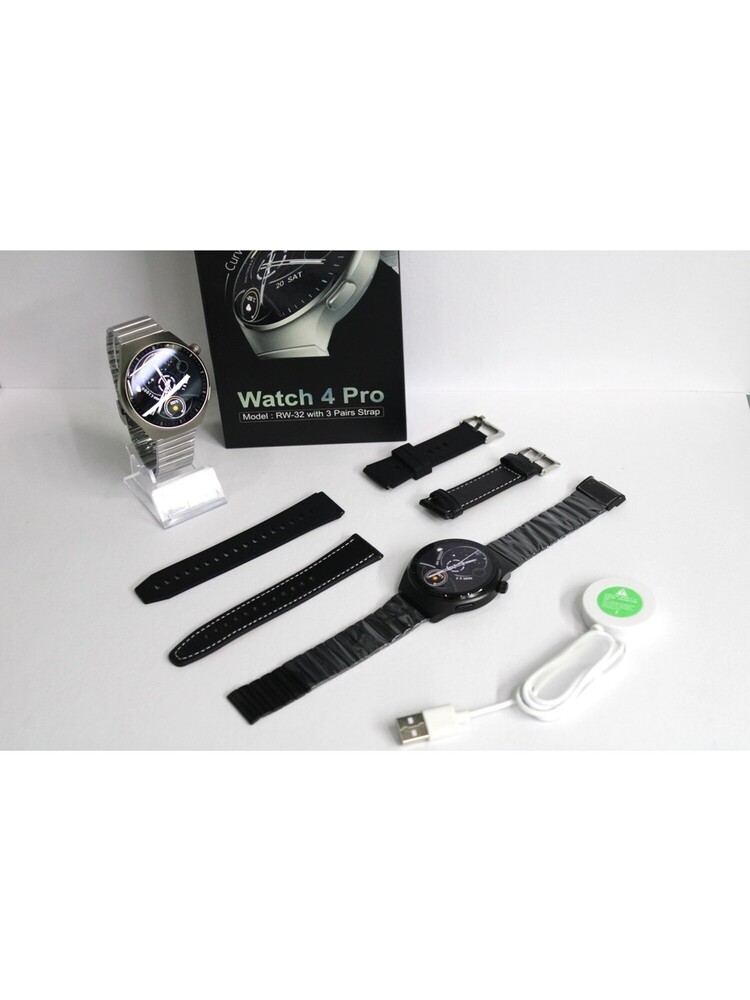 Haino Teko Watch 4 Pro RW32 Curved Amoled Ekran 3 Kordon Akıllı Saat