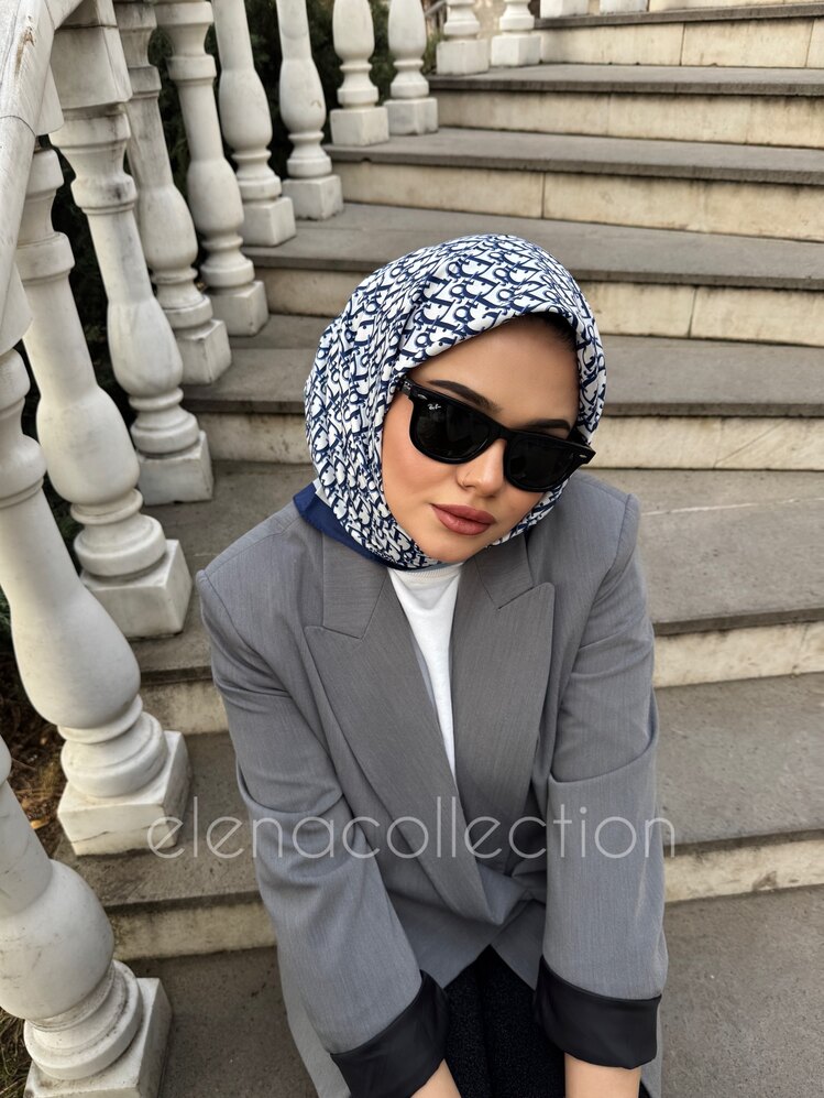 İthal Twill İpek Eşarp Laci