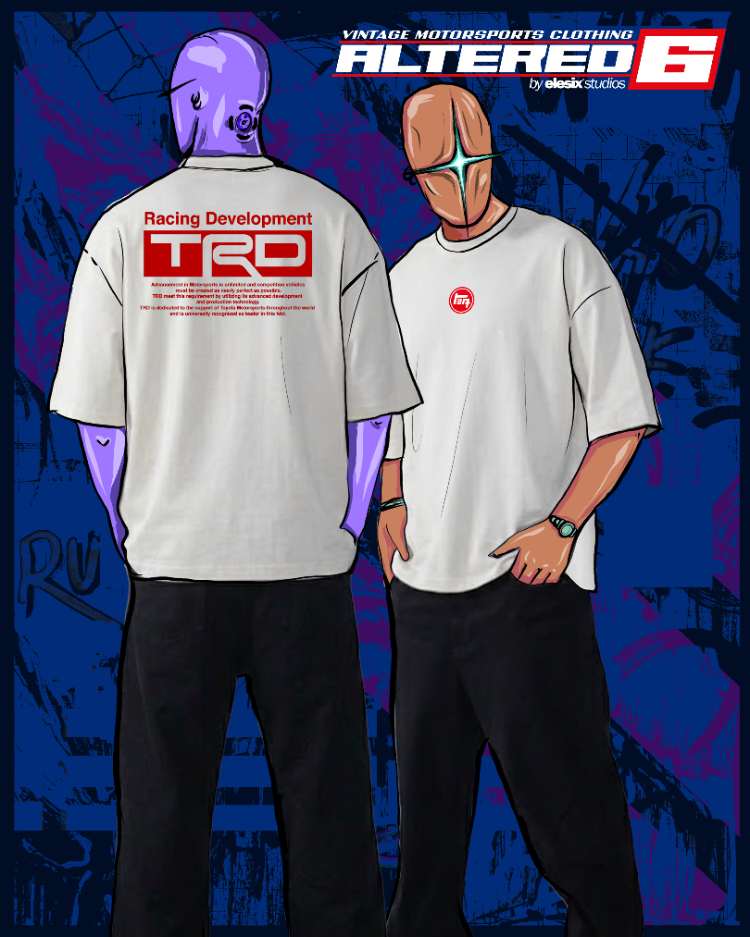 ALTERED6 TRD TOYOTA RACING T-SHIRT