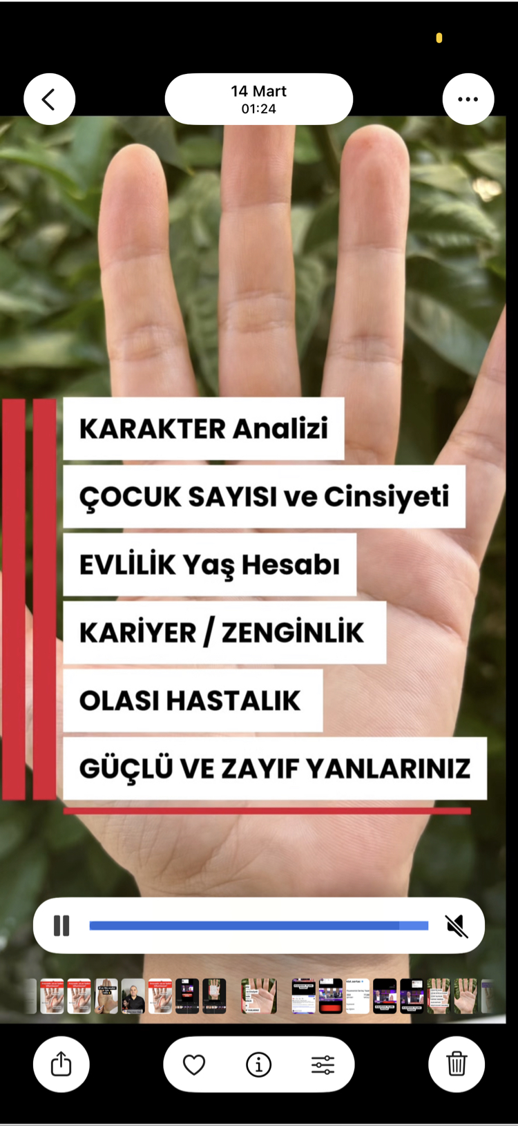 KİŞİSEL EL ANALİZİ ( SESLİ YORUM) 