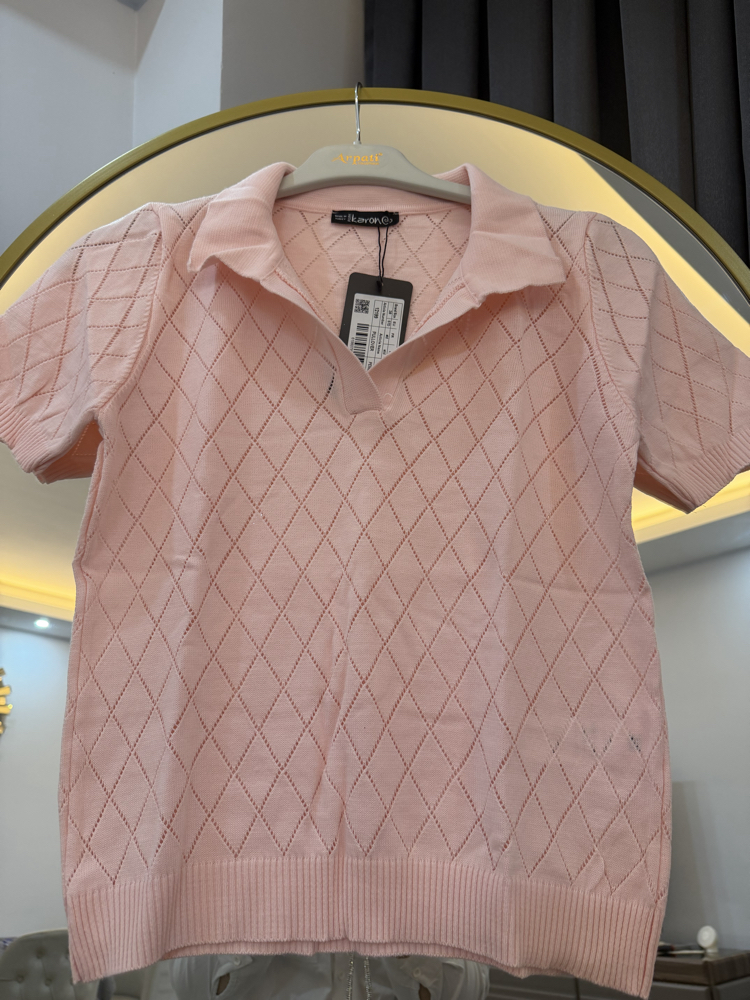 Pembe bluz