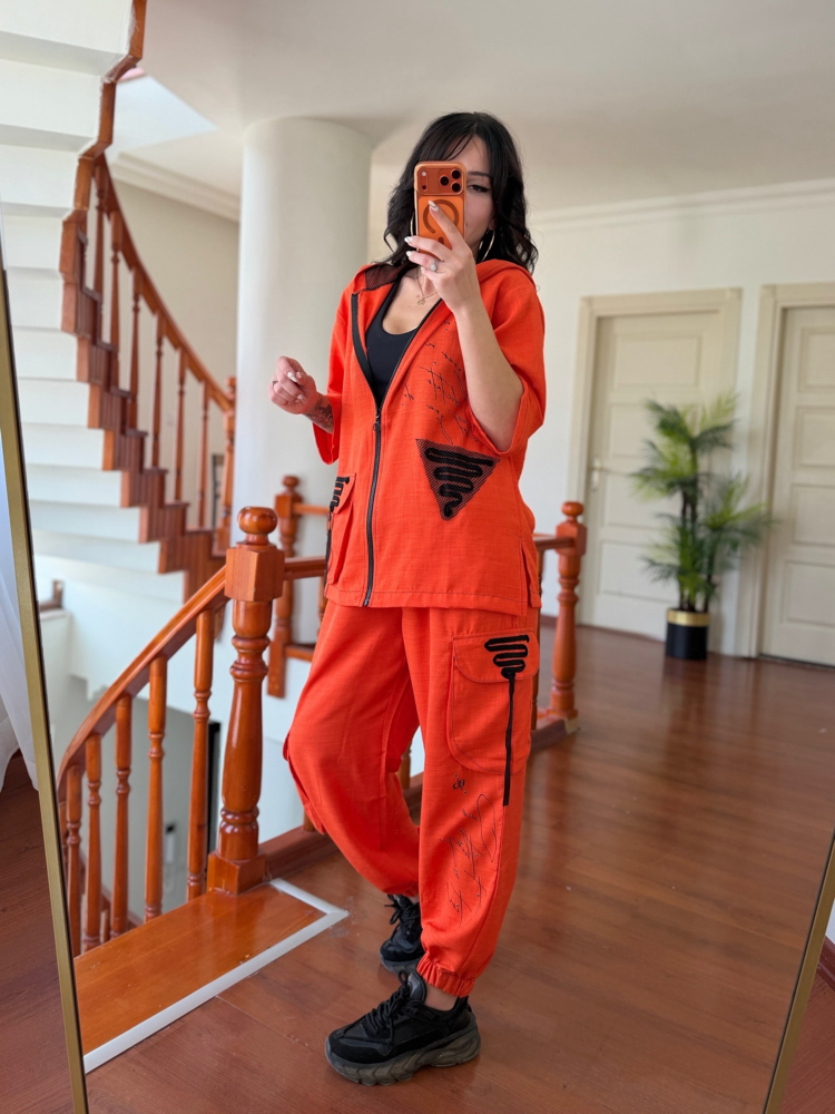 Tasarım Alt Üst Takım (Oranj)