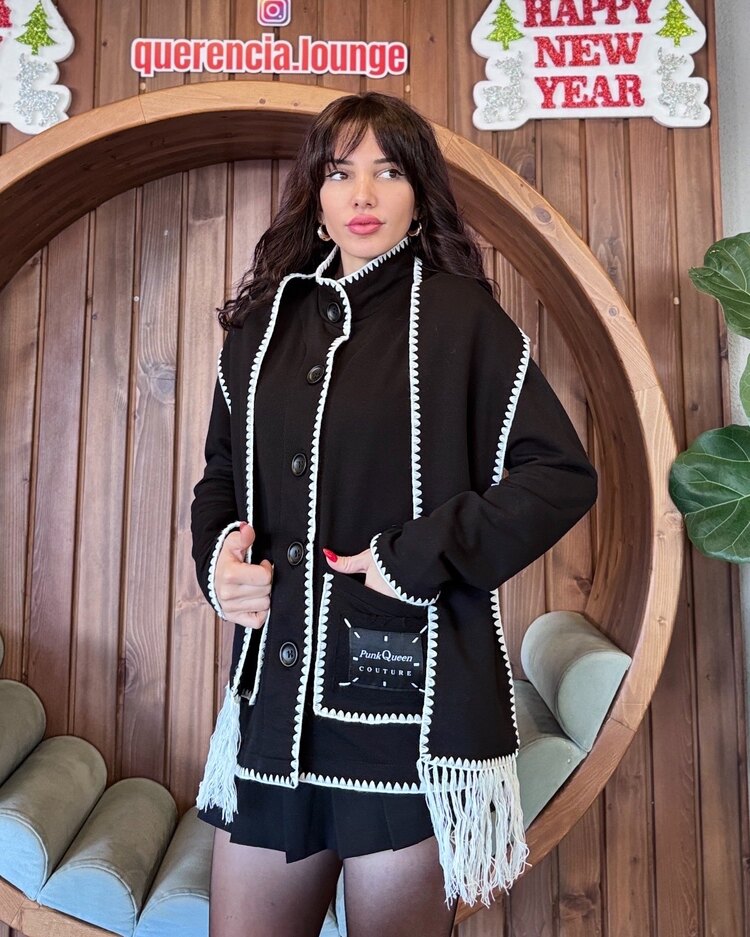 Atkılı Tasarım Hırka