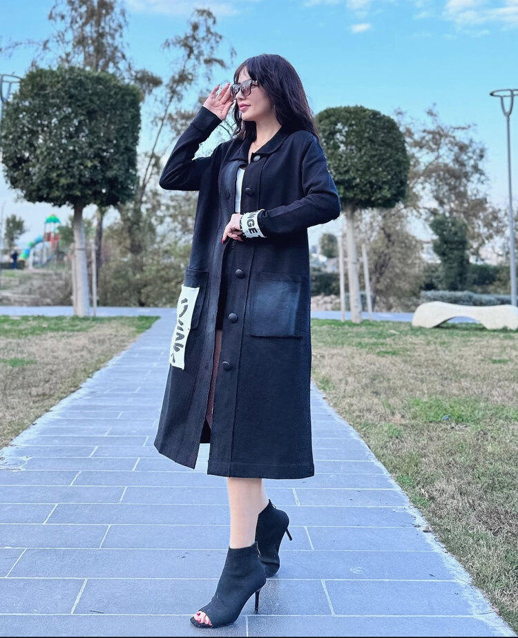 Tasarım Hırka SİYAH