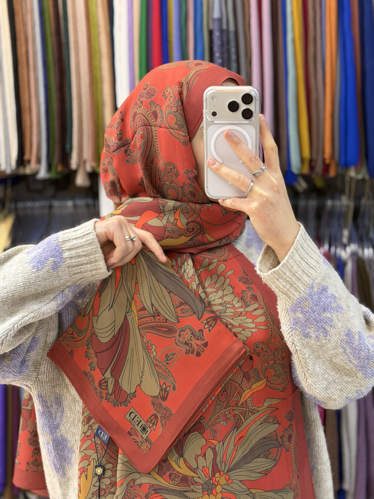 ED SCARF FLOŞ VİSCON ŞAL