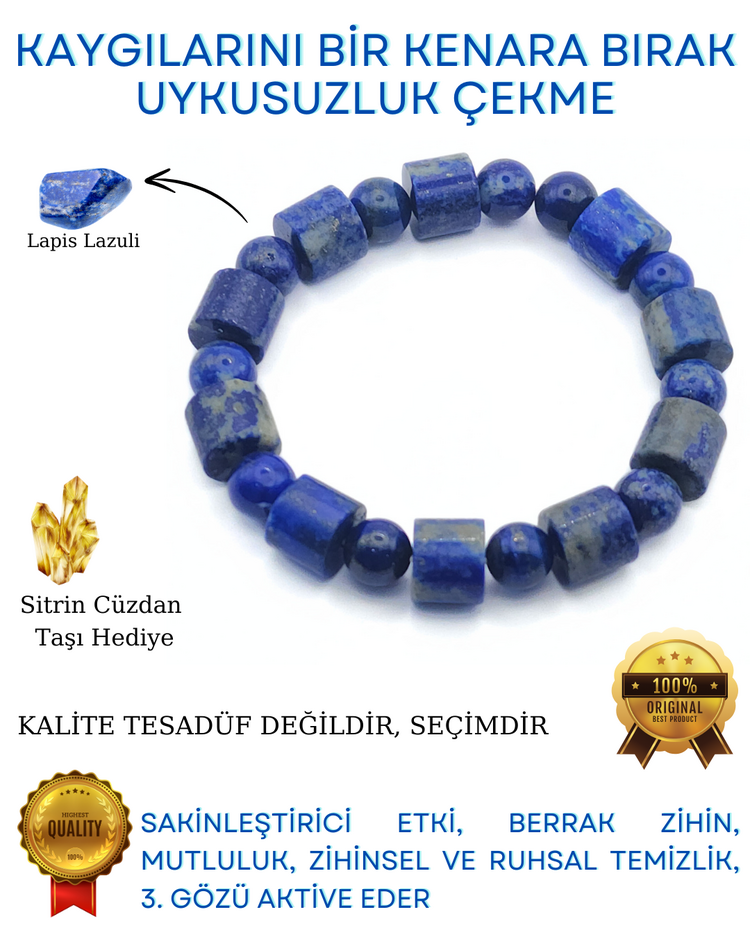 LAPİS LAZULİ BİLEKLİK