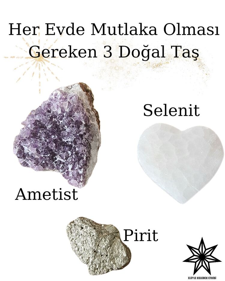 Her Evde Mutlaka Olması Gereken 3 Doğal Taş