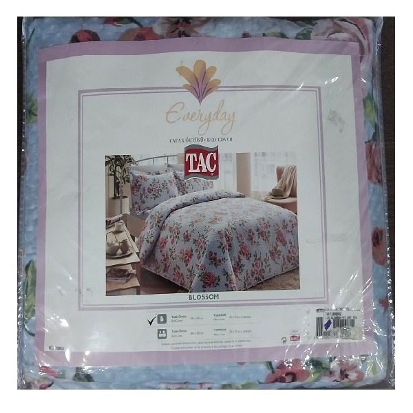 Taç Blossom Yatak Örtüsü - Tek  Kişilik