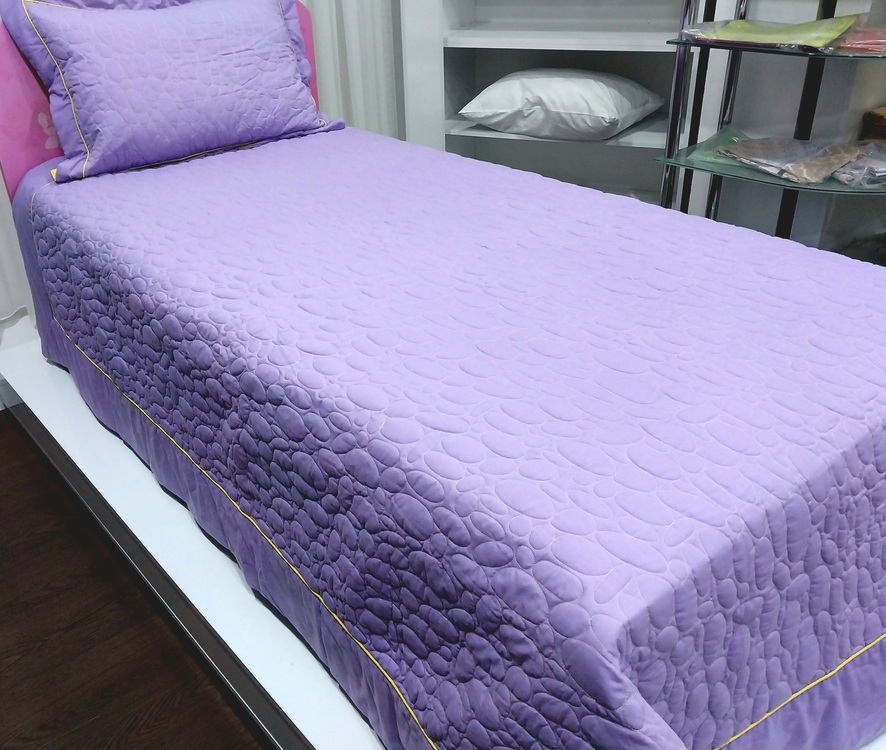 Kristal EMPRİME YATAK ÖRTÜSÜ-LİLA -TEK KİŞİLİK