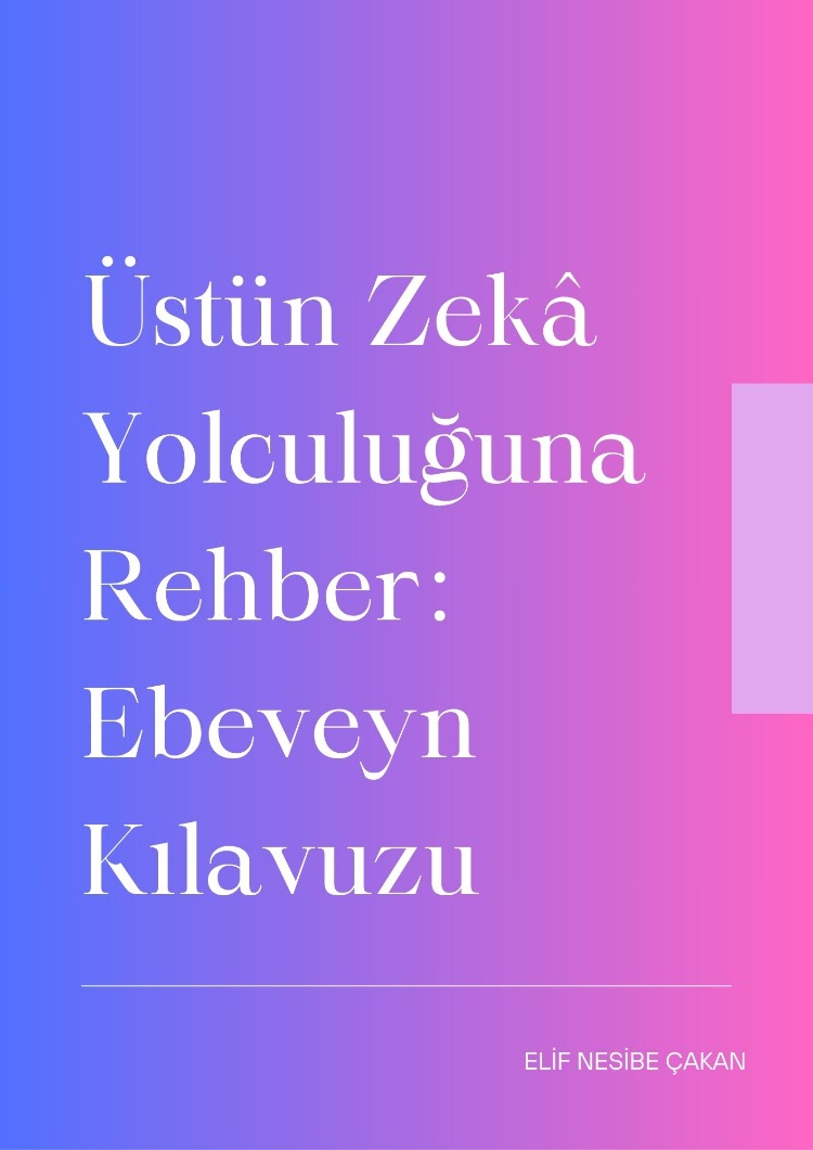 Üstün Zekâ Yolculuğuna Rehber: Ebeveyn Kılavuzu