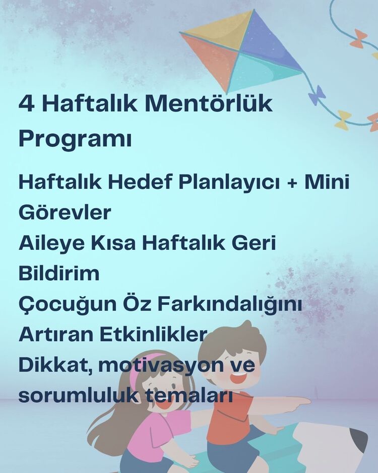 İlkokul Mentörlük Paketi – Kendini Tanıma ve Öz Düzenleme