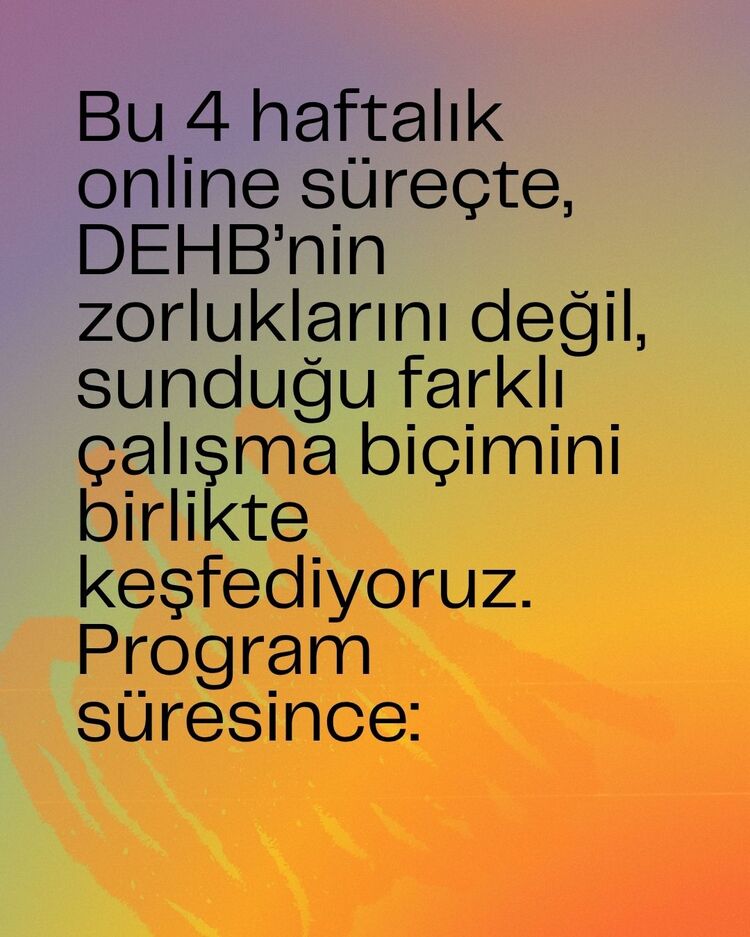 DEHB’li Yetişkinler için Online Koçluk – 4 Haftalık Süreç