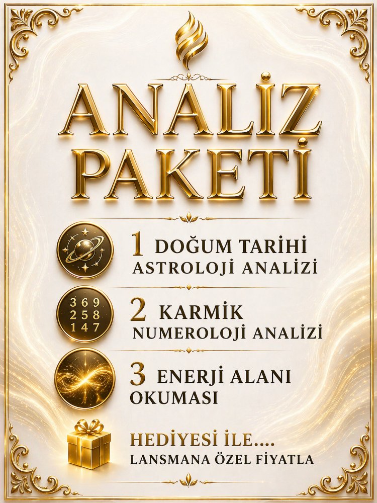 3 LÜ ANALİZ PAKETİ 