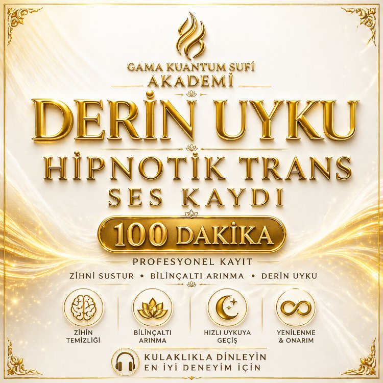 DERİN UYKU HİPNOTİK SEANS KAYDI