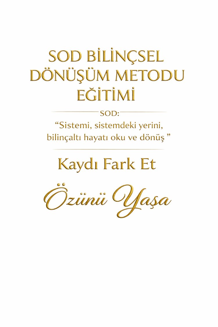 SOD BİLİNÇSEL DÖNÜŞÜM 1-2 