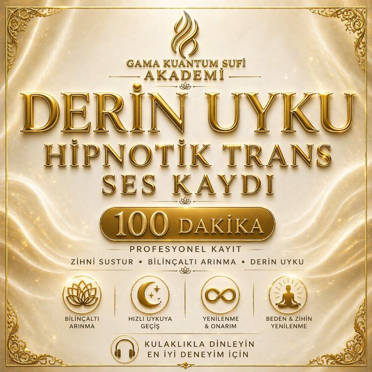DERİN UYKU HİPNOTİK SEANS KAYDI