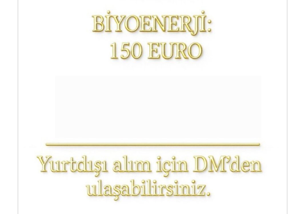 BİYOENERJİ ÇALIŞMASI