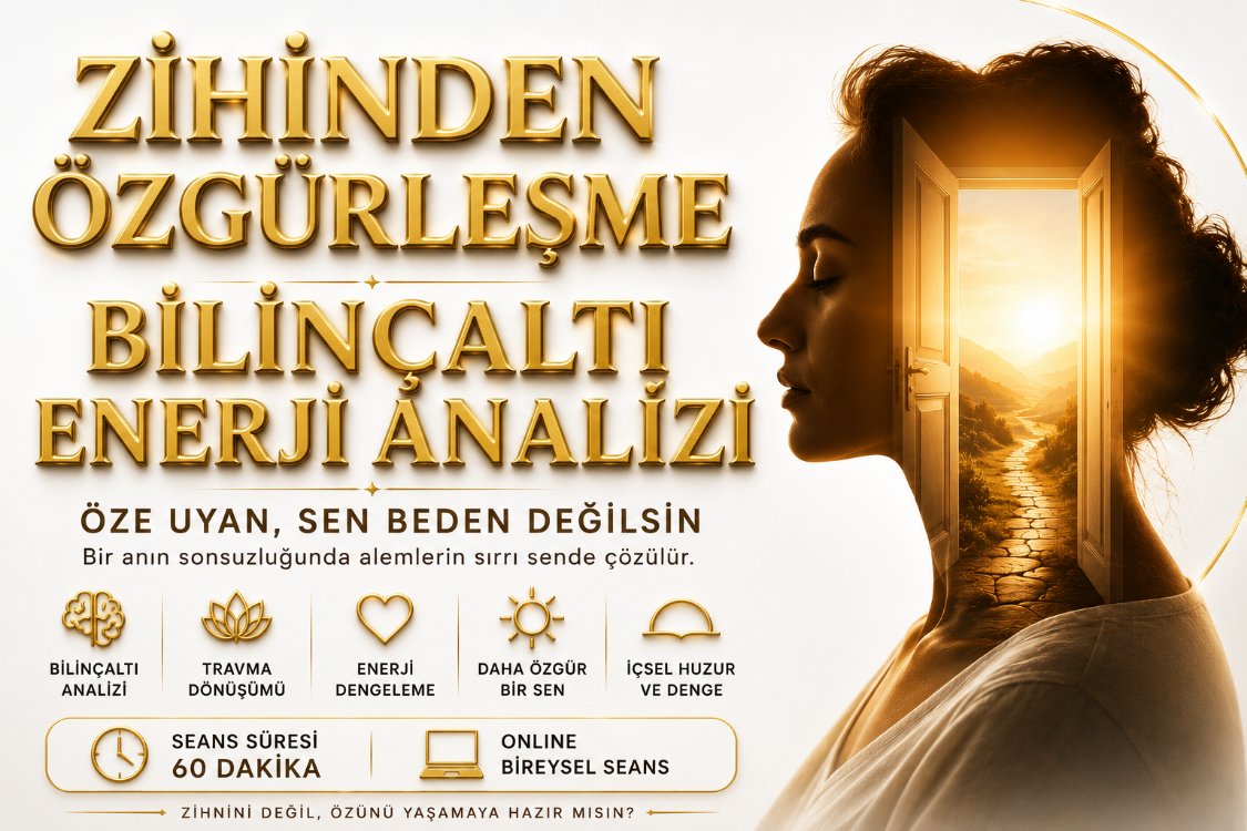 ZİHİNDEN ÖZGÜRLEŞME BİLİNÇALTI ENERJİ ANALİZİ